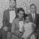 George and family in the Sao Paolo apartment